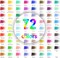 75 Pack Colored Pencils Set for Adult Coloring,72 Colors Coloring Pencils with Extras,Drawing Pencils Art Craft Supplies for Adults Beginners